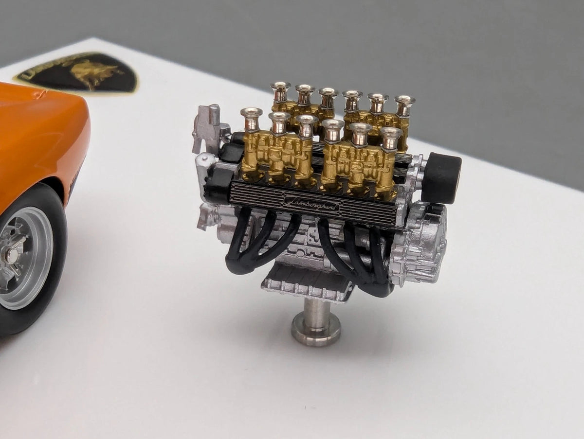 Eidolon Make Up 1:43 Lamborghini Jota SJ Orange Engine Set Ltd 12/100 mit OVP