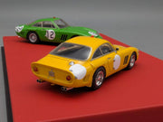 Modellautos 1:43 BBR Ferrari 330 LMB RHD Ltd 01/03 2-tlg Set mit Vitrine und OVP