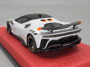 Modellautos 1:43 BBR Concept43 Ferrari SF90 XX Stradale Ltd 12/20 Weiß mit OVP