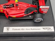 Modellautos 1:43 Hot Wheels Racing Ferrari F60 #4 Kimi Raikkönen mit OVP