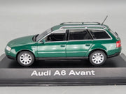 Modellautos 1:43 Minichamps Audi A6 Avant Grün Metallic mit Dealer OVP