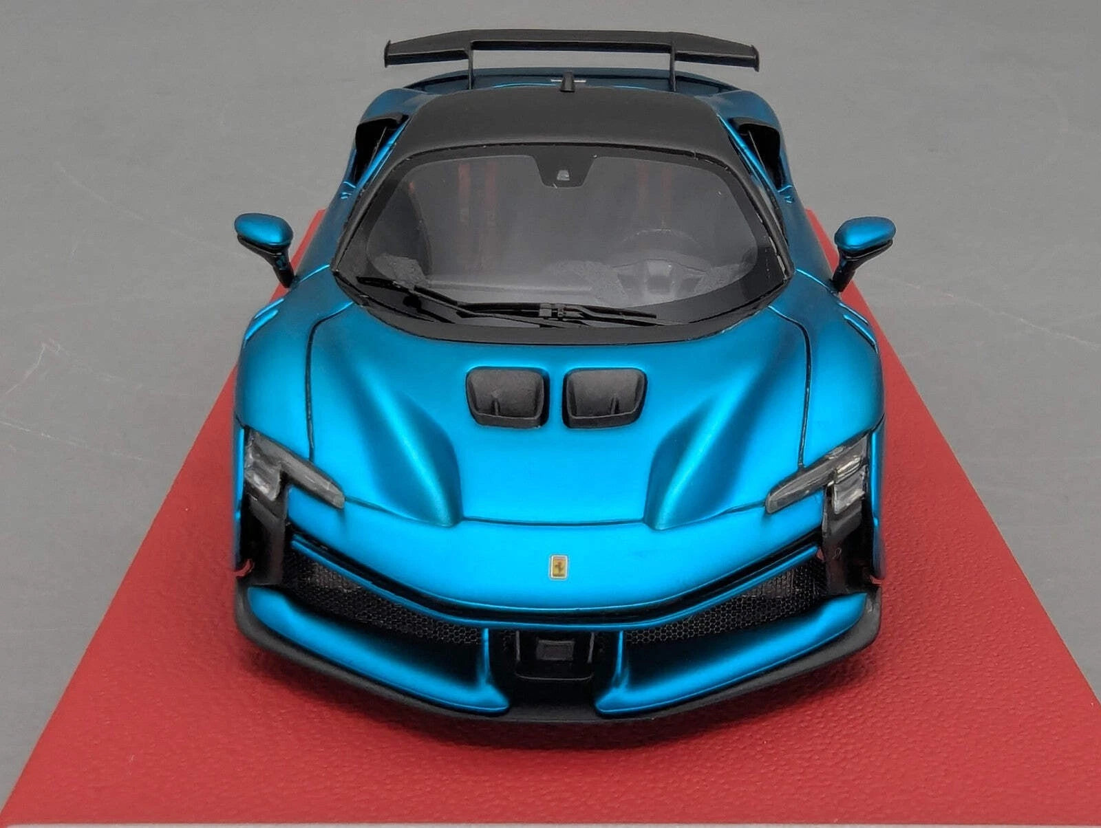 Modellautos 1:43 BBR Concept43 Ferrari SF90XX Stradale C Matt Blue Ltd 07/15 OVP