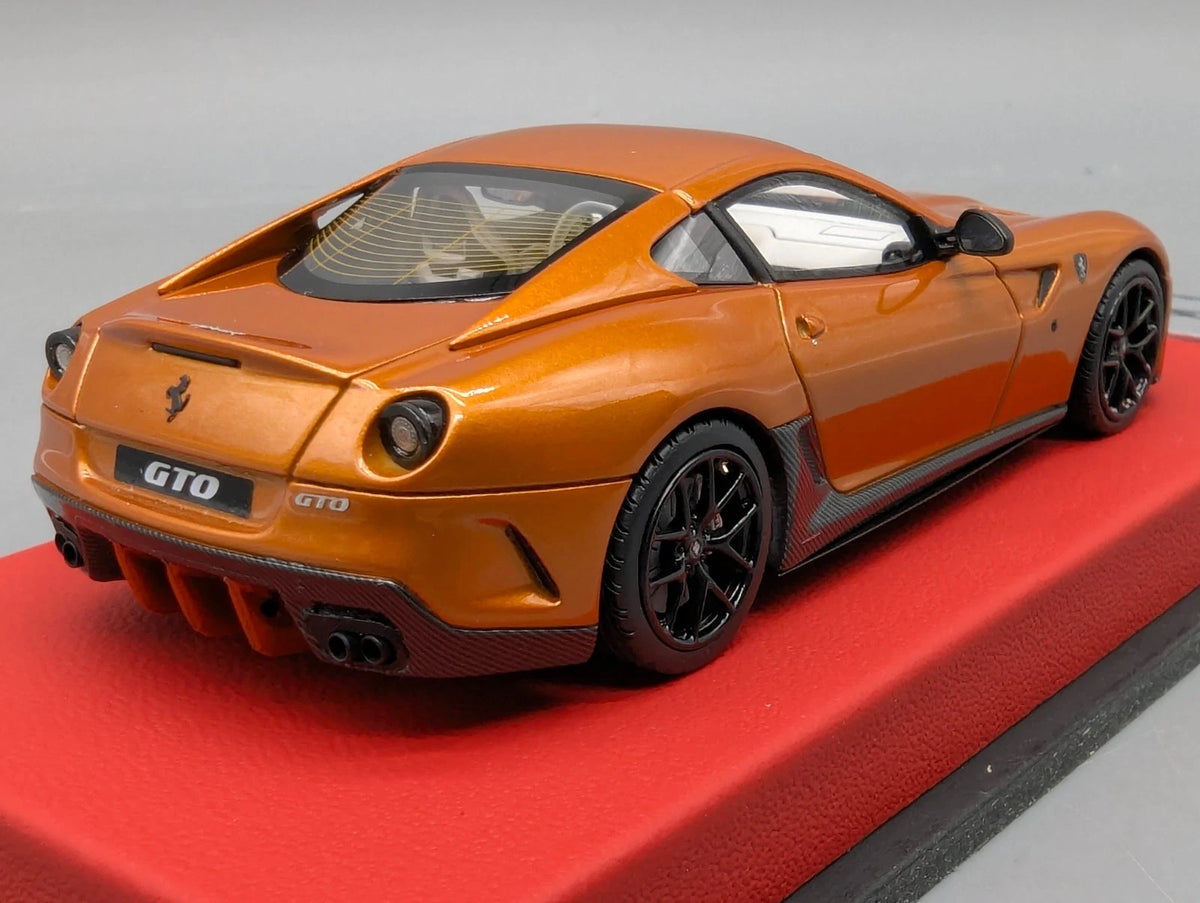 Modellautos 1:43 BBR Concept43 Ferrari 599 GTO Orange Gloss 07/10 in OVP