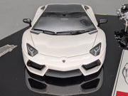 Eidolon Make Up 1:43 Lamborghini Aventador LP760-2 Engine Set Oakley Weiß OVP