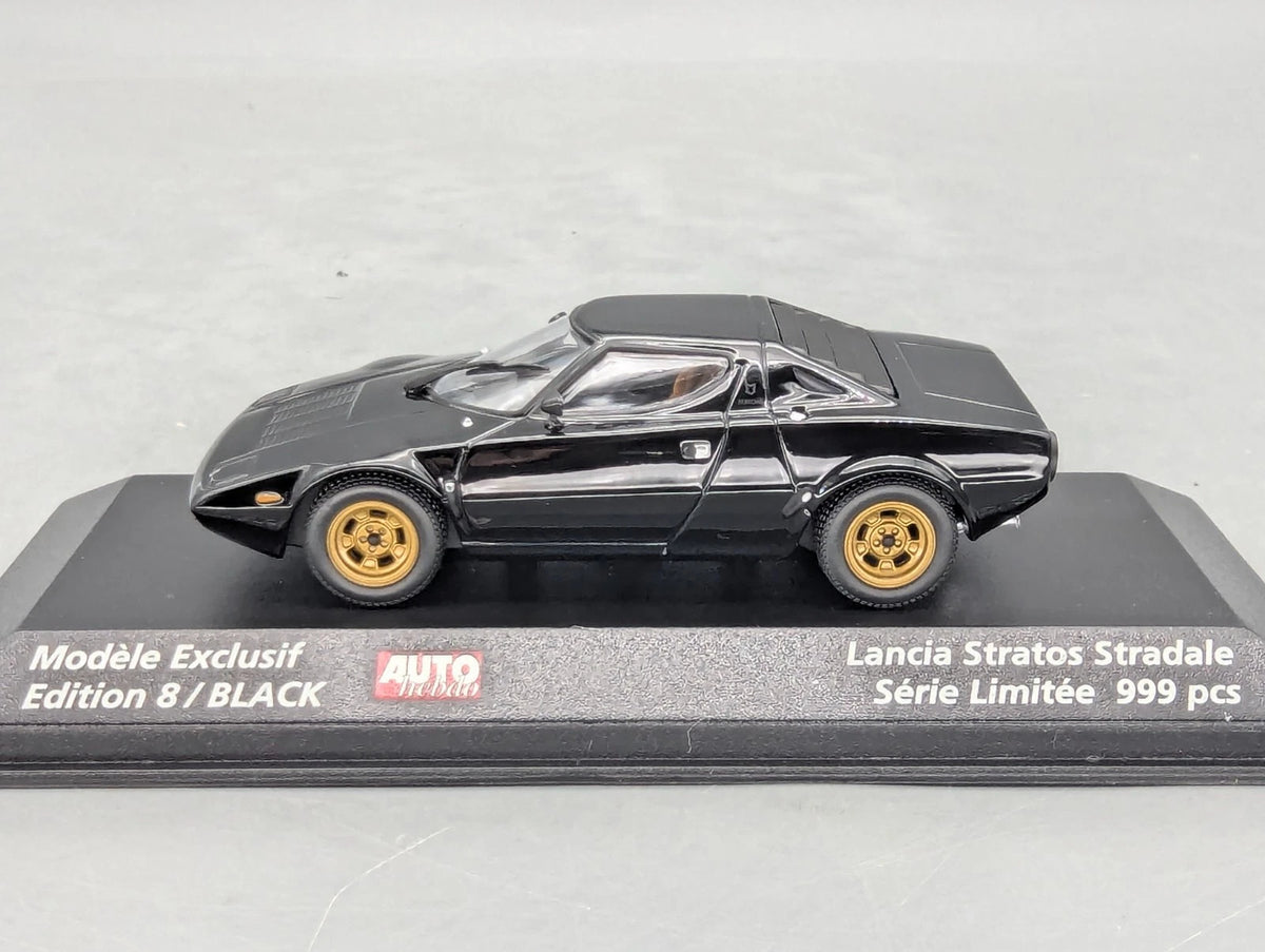Modellautos 1:43 Minichamps Lancia Stratos AUTOhebdo Edition 8 / Black mit OVP