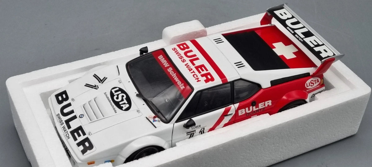 Modellautos 1:18 Minichamps 180 792971 BMW M1 Procar Series 1979 #71 Surer OVP