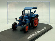 Traktor Modell 1:43 Hachette Lanz Bulldog D 7506A Allzweck 1952 + Vitrine