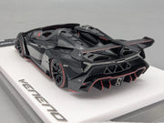 Eidolon Make Up 1:43 Lamborghini Veneno Roadster 2015 Black Red Ltd 54/80 OVP