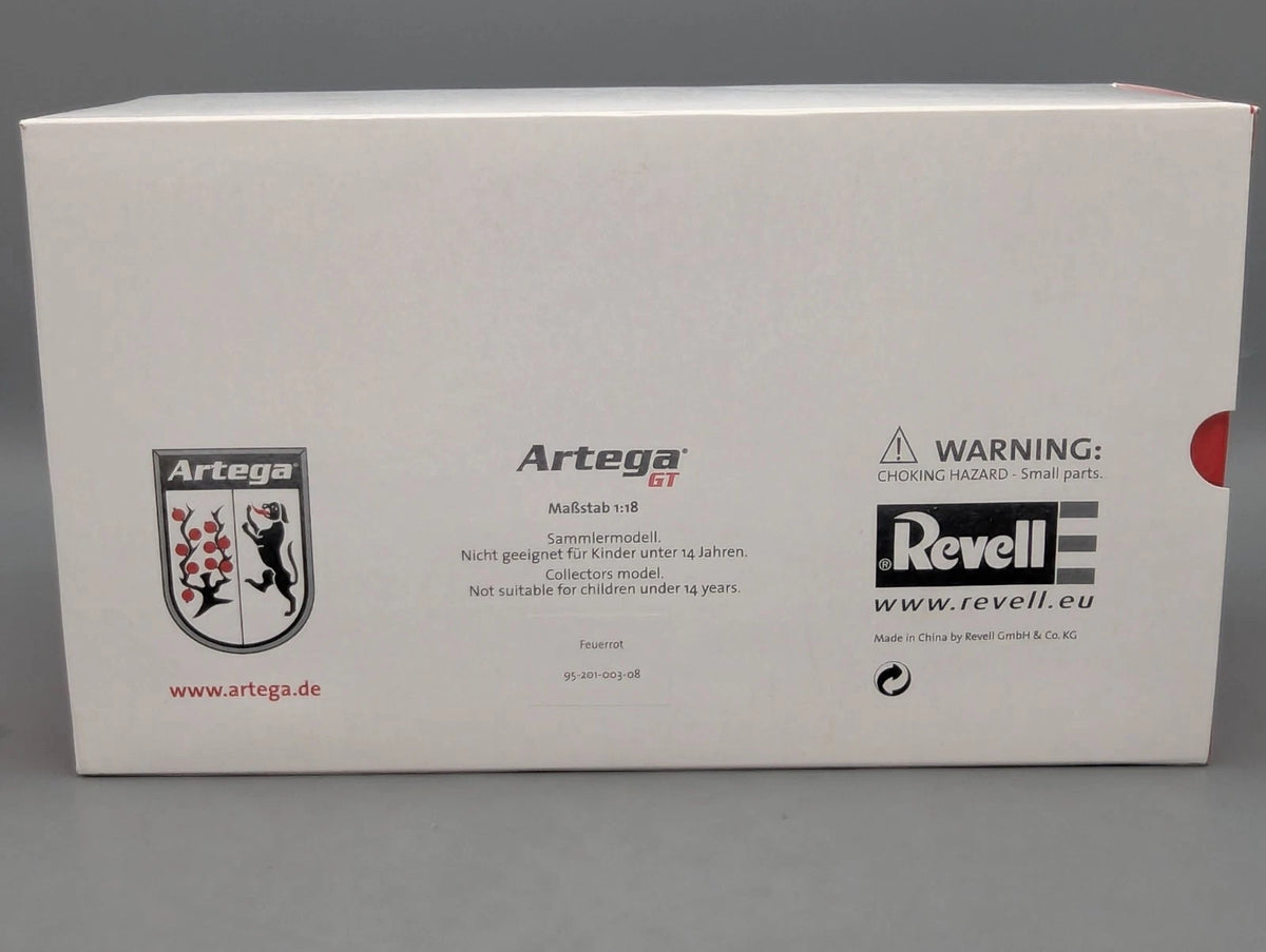 Modellautos 1:18 Revell Artega GT Feuerrot mit OVP