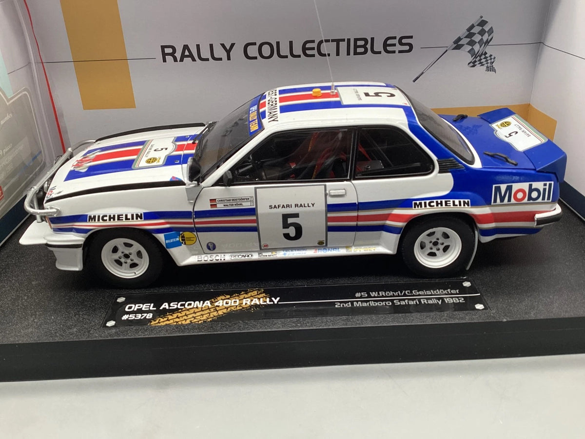 Modellautos 1:18 Sun Star Opel Ascona 400 Safari Rally 1982 #5 mit OVP