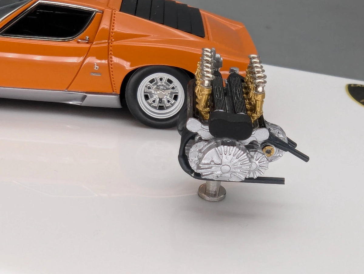 Eidolon Make Up 1:43 Lamborghini Jota SJ Orange Engine Set Ltd 4/100 mit OVP
