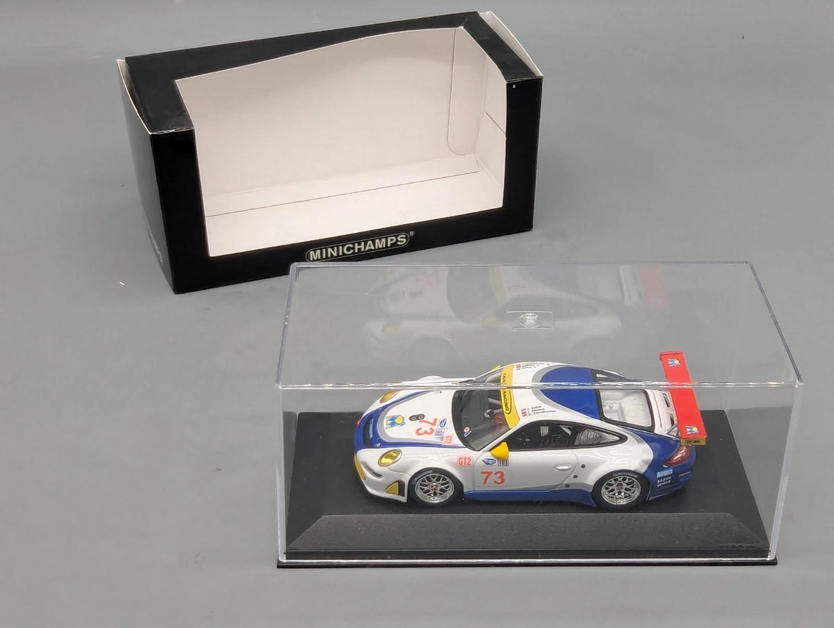 Modellautos  1:43 Minichamps Porsche 911 GT3 RSR 997 ALMS Sebring 2007 #73 OVP