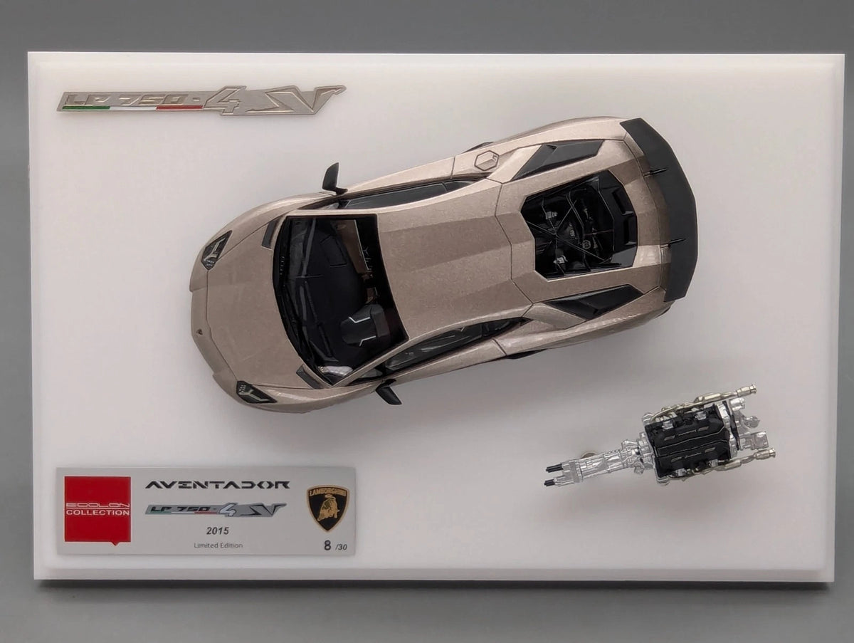 Eidolon Make Up 1:43 Lamborghini Aventador LP750-4 SV 2015 Engine Set 08/30 OVP