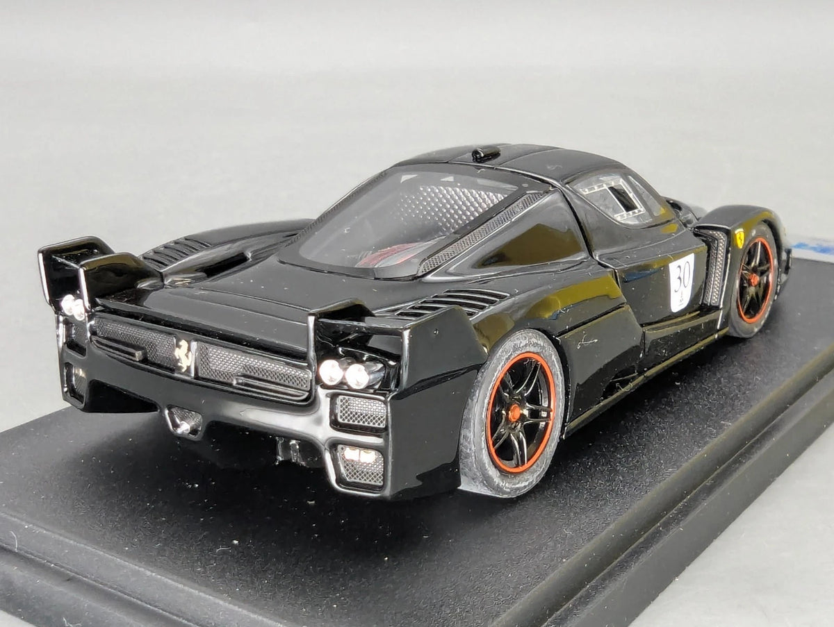 Modellautos 1:43 BBR Ferrari FXX  2006 Black #30 M. Schumacher mit Vitrine + OVP