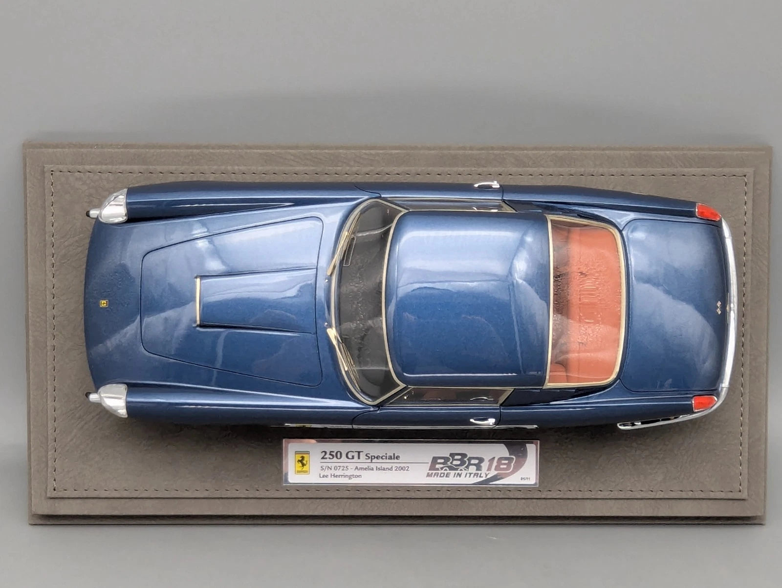 Modellautos 1:18 BBR Ferrari 250 GT Speciale Lee Herrington 2002 Ltd 01/11 OVP