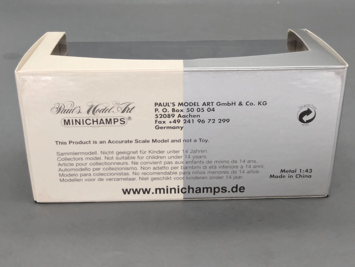Modellautos 1:43 Minichamps Audi A6 Avant Grün Metallic mit Dealer OVP