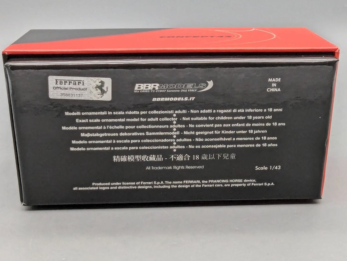 Modellautos 1:43 BBR  Concept43 Ferrari 499P 24h Le Mans 2024 Ltd 04/20 #51 OVP