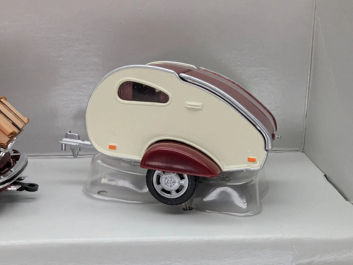 Modellautos 1:72 Schuco VW Käfer Cabrio mit Wohn Anhänger 2-tlg Set Dealer OVP