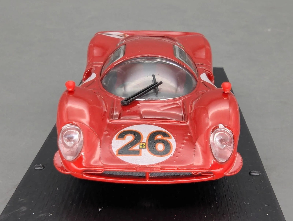 Modellautos 1:43 Brumm Ferrari 412P Coupe Daytona 1967 #26 mit OVP