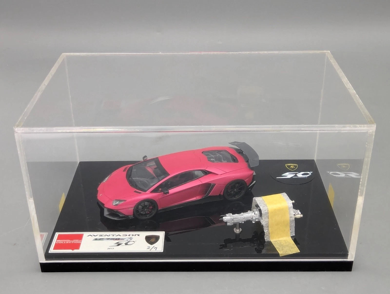 Eidolon Make Up 1:43 Lamborghini Aventador LP720-4 2013 Ltd 2/7 Engine Set OVP