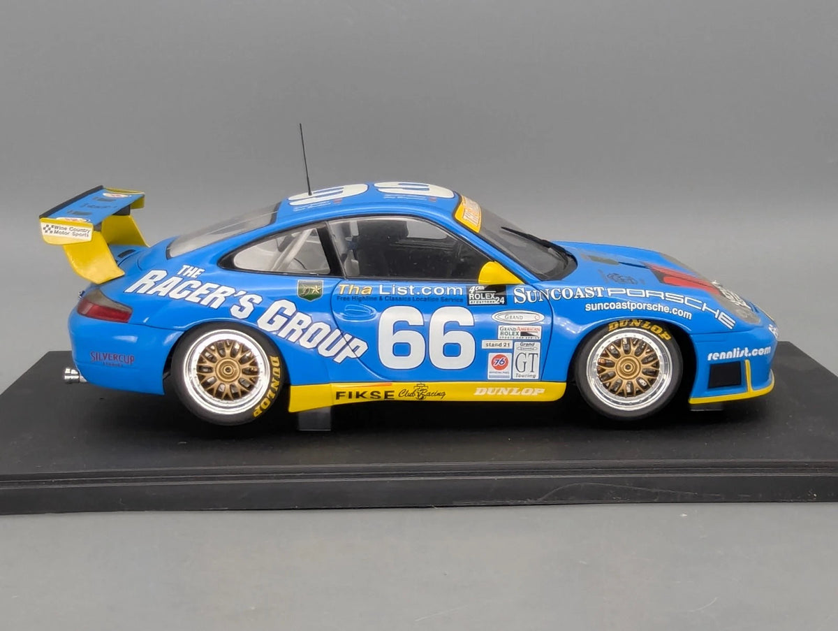 Modellautos 1:18 Autoart Porsche 911 GT3 R 24h Daytona 2002 WINNER  #66 mit OVP