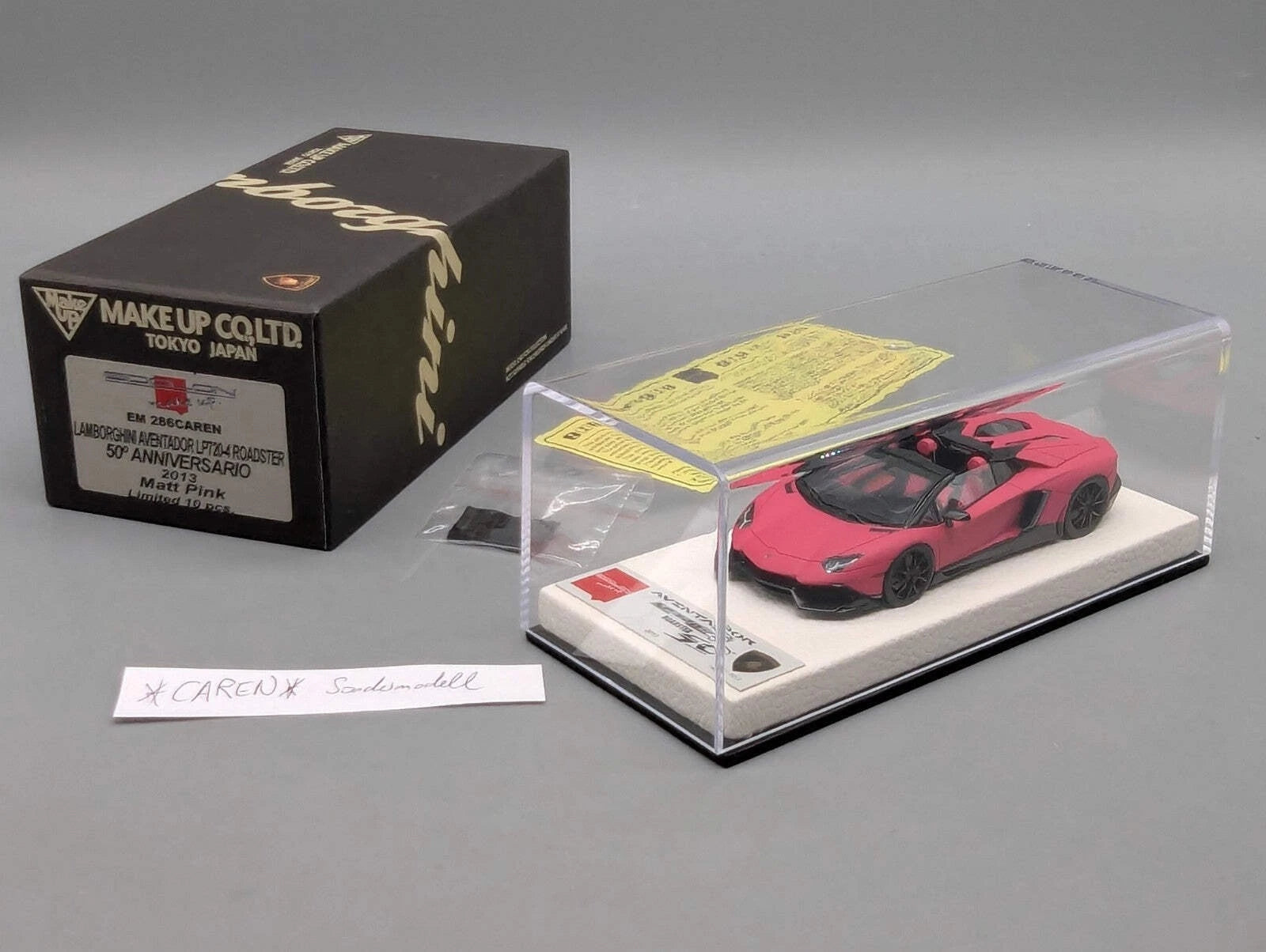 Eidolon Make Up 1:43 Lamborghini Aventador LP720-4 Roadster 2013 Ltd 10 pcs. OVP