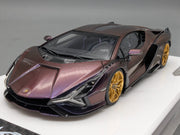 Eidolon Make Up 1:43 Lamborghini Sian FKP 37 2019 Blu Hal "Build to Order" OVP