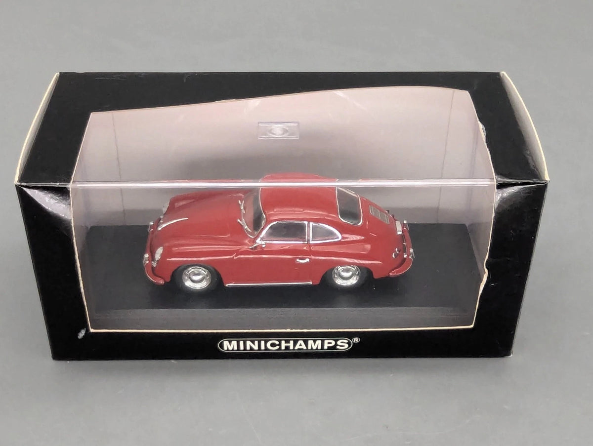 Modellautos 1:43 Minichamps Porsche 356 A Coupe 1959 Rubin Rot mit OVP