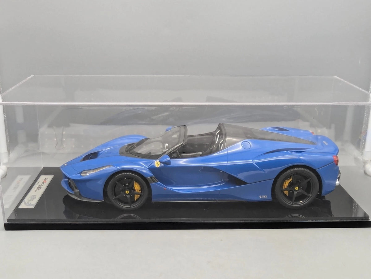 Modellautos 1:12 BBR Ferrari LaFerrari Aperta Azzurro Dino Ltd 05/05 Vitrine OVP