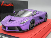 Modellautos 1:43 BBR Executive Ferrari LaFerrari Matt Mica Violet 06/15 OVP