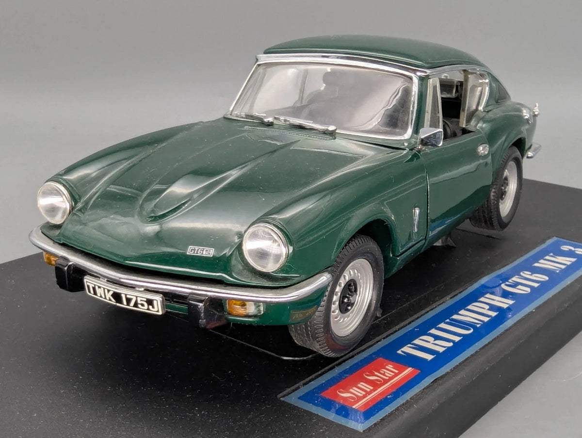 Modellautos 1:18 Sun Star Triumph GT6 MK 3 British Racing Green mit OVP