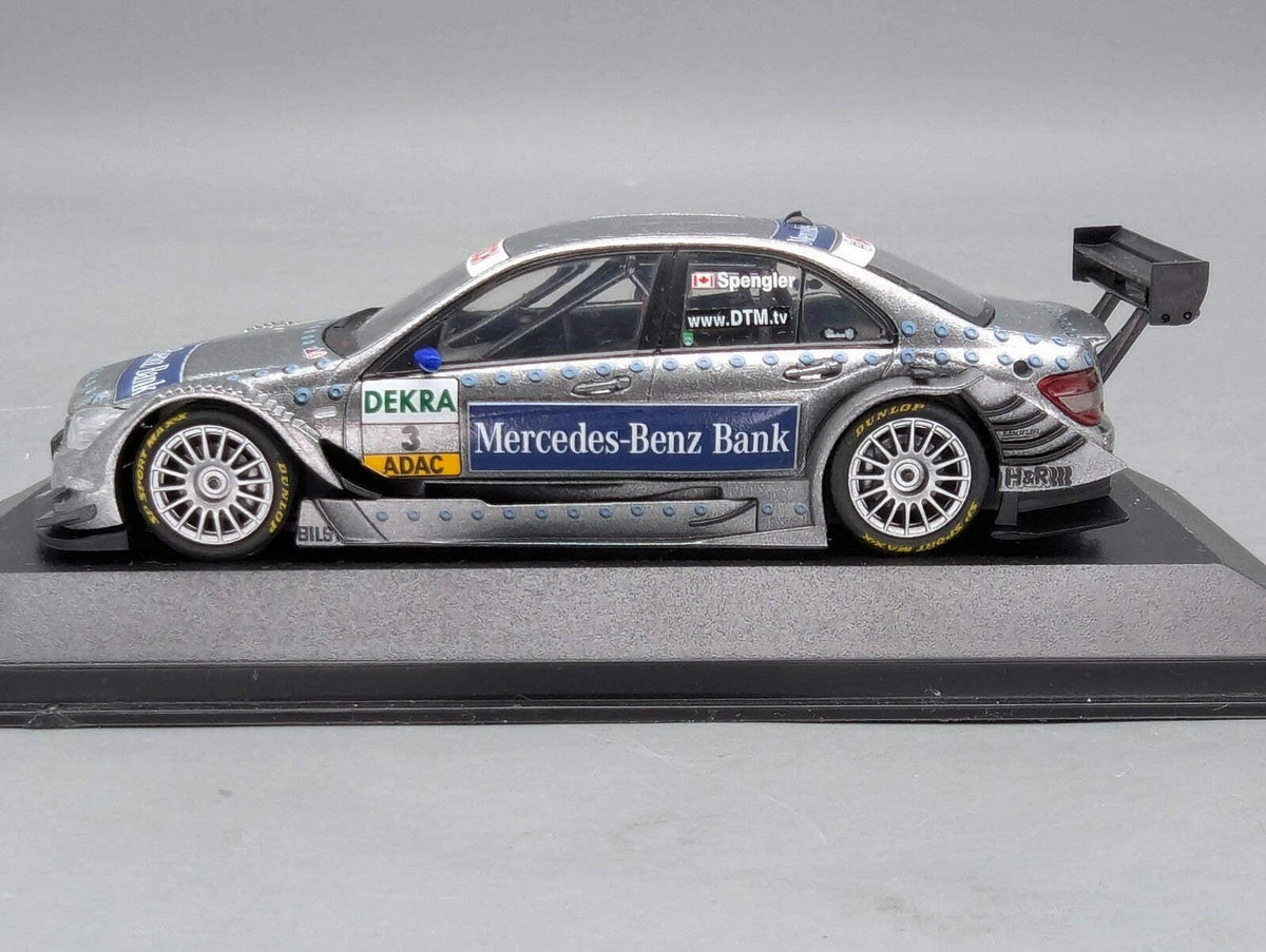 Modellautos 1:43 Minichamps Mercedes Benz C-Klasse DTM 2008 #3 B. Spengler OVP