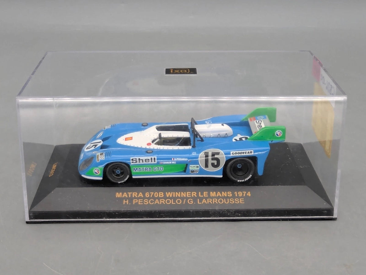 Modellautos 1:43 IXO Matra 670 WINNER  24h Le Mans 1972 #15 Hill Pescarolo