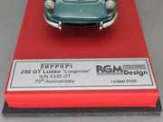 Modellautos 1:43 BBR RGM Ferrari 250 GT Lusso Longnose S/N 4335 Ltd 01/20 in OVP