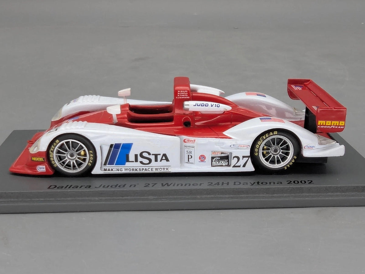Modellautos 1:43 Spark Dallara Judd WINNER 24h Daytona 2002 #27 mit OVP