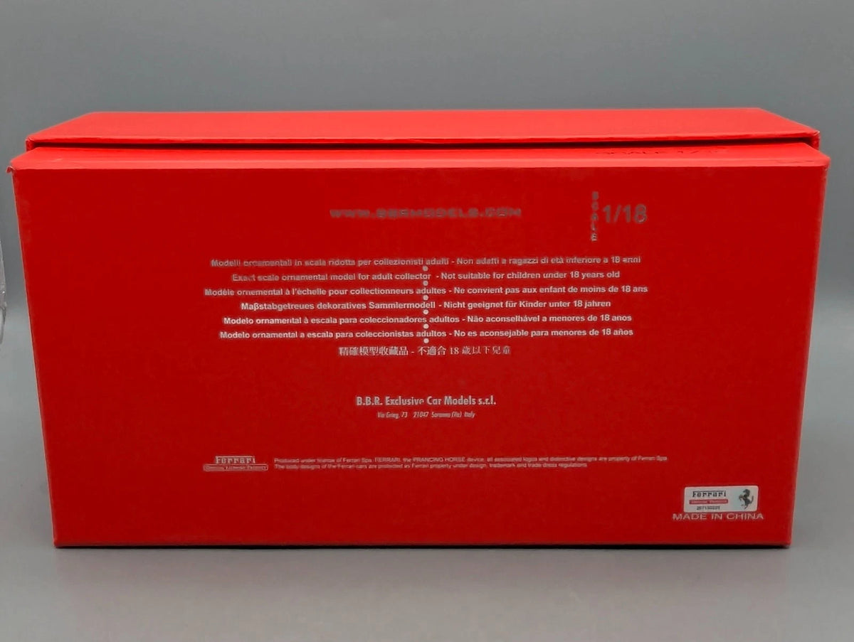 Modellautos 1:18 BBR Ferrari LaFerrari Red SF90 Ltd 10/18 mit Vitine und OVP