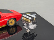Eidolon Make Up 1:43 Lamborghini Miura P400 1967 Red Engine Set mit OVP