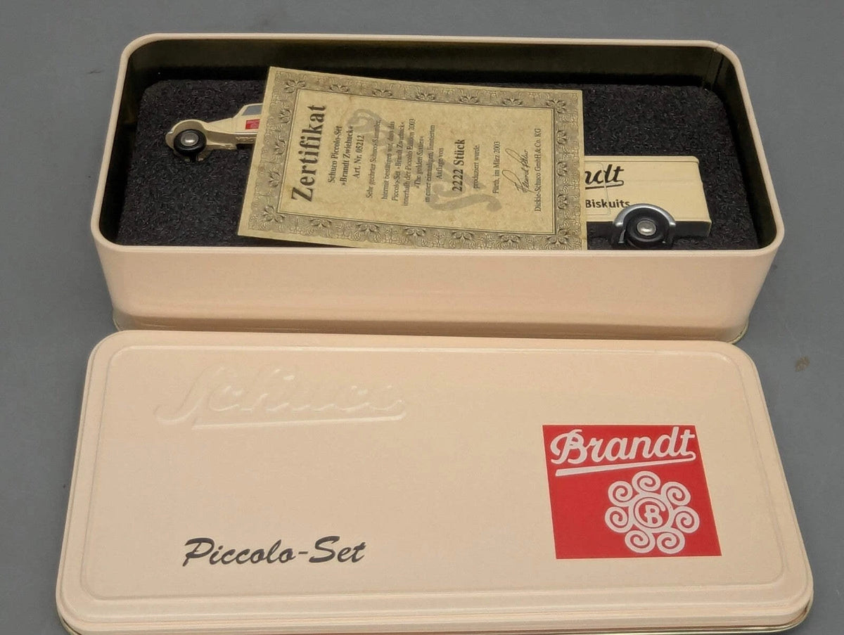Modellautos 1:90 Schuco Piccolo-Set Brandt Zwieback 2-teilig mit OVP