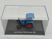 Traktor Modell 1:43 Hachette Lanz Bulldog D 7506A Allzweck 1952 + Vitrine