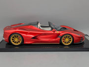 Modellautos 1:12 BBR Ferrari LaFerrari Aperta Rot UNIKAT Ltd. 01/01 Vitrine OVP