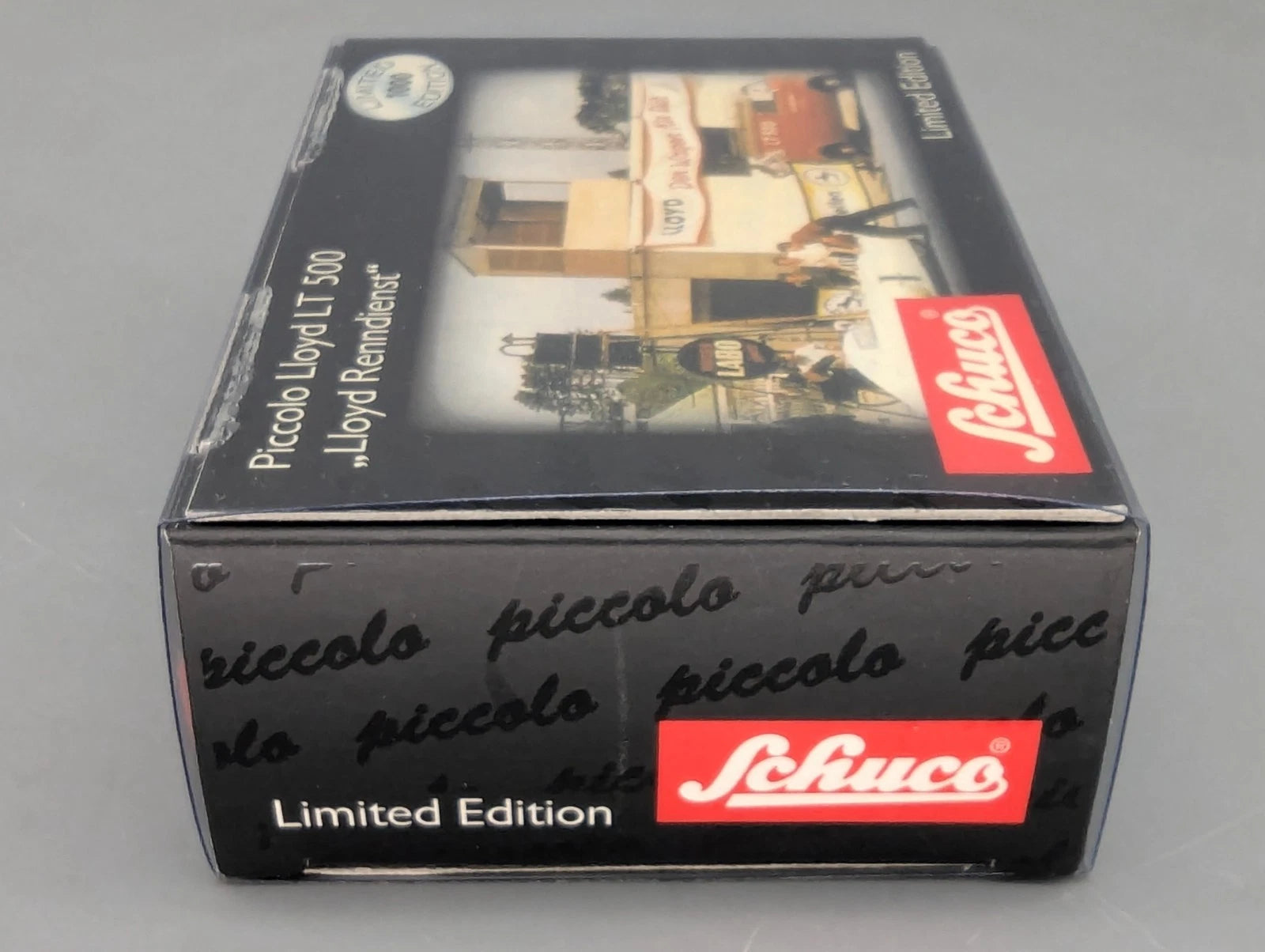 Modellautos 1:90 Schuco Piccolo Lloyd LT 500 Lloyd Renndienst mit OVP