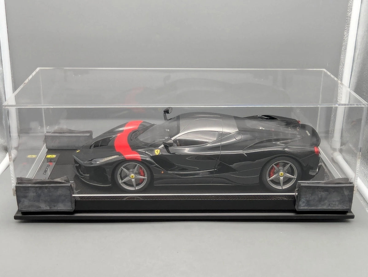 Modellautos 1:12 Amalgam Ferrari La Ferrari Ltd #01/10 Schwarz Zertifikat OVP
