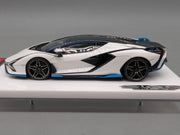 Eidolon Make Up 1:43 Lamborghini Sian FKP 37 with Stripe 2019 Bianco 76/100 OVP