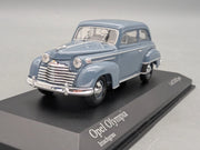 Modellautos 1:43 Minichamps Opel Olympia 1952 Irischgrau mit OVP