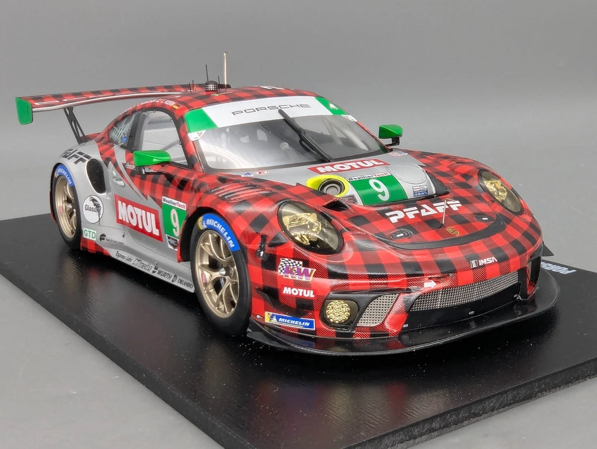 Modellautos 1:18 Spark Porsche 911 GT3 R WINNER 12h Sebring 2021 Pfaff #9 OVP