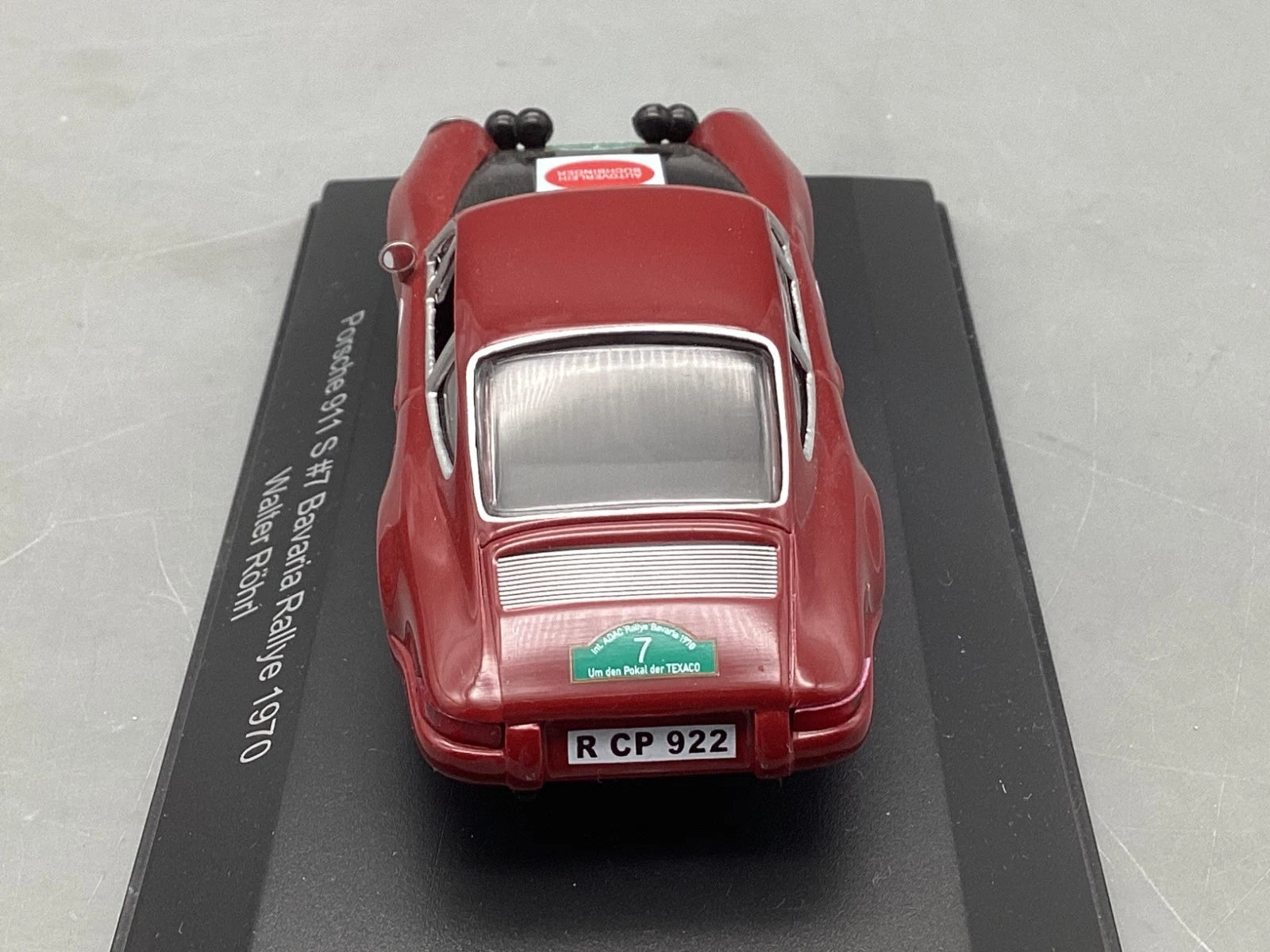 Modellautos 1:43 CMR Porsche 911 S Bavaria Rallye 1970 Röhrl #7in OVP