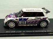 Modellautos 1:43 Spark Mini JCW #129 24h Nürburgring 2013 + OVP