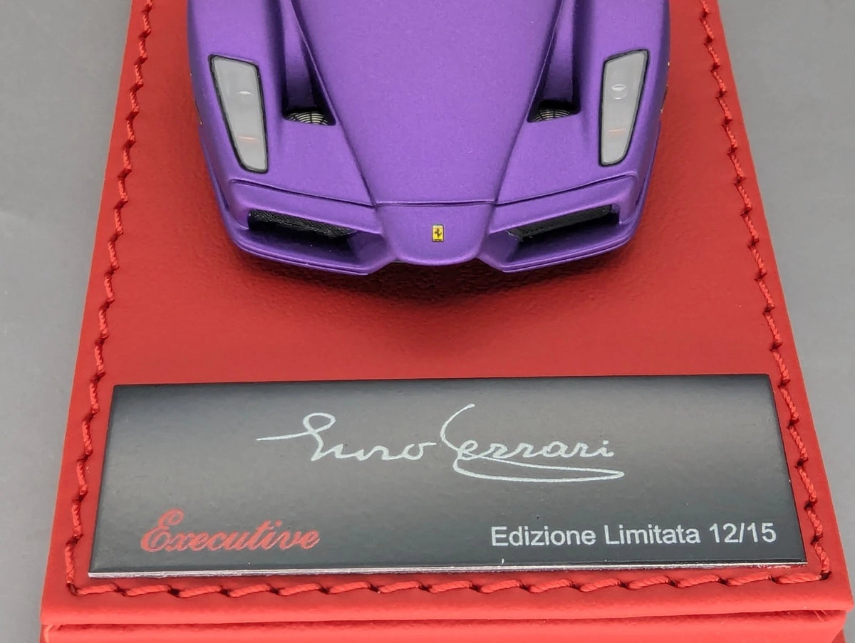 Modellautos 1:43 BBR Executive CALSITO Ferrari Enzo Mica Violet Matt 12/15 OVP