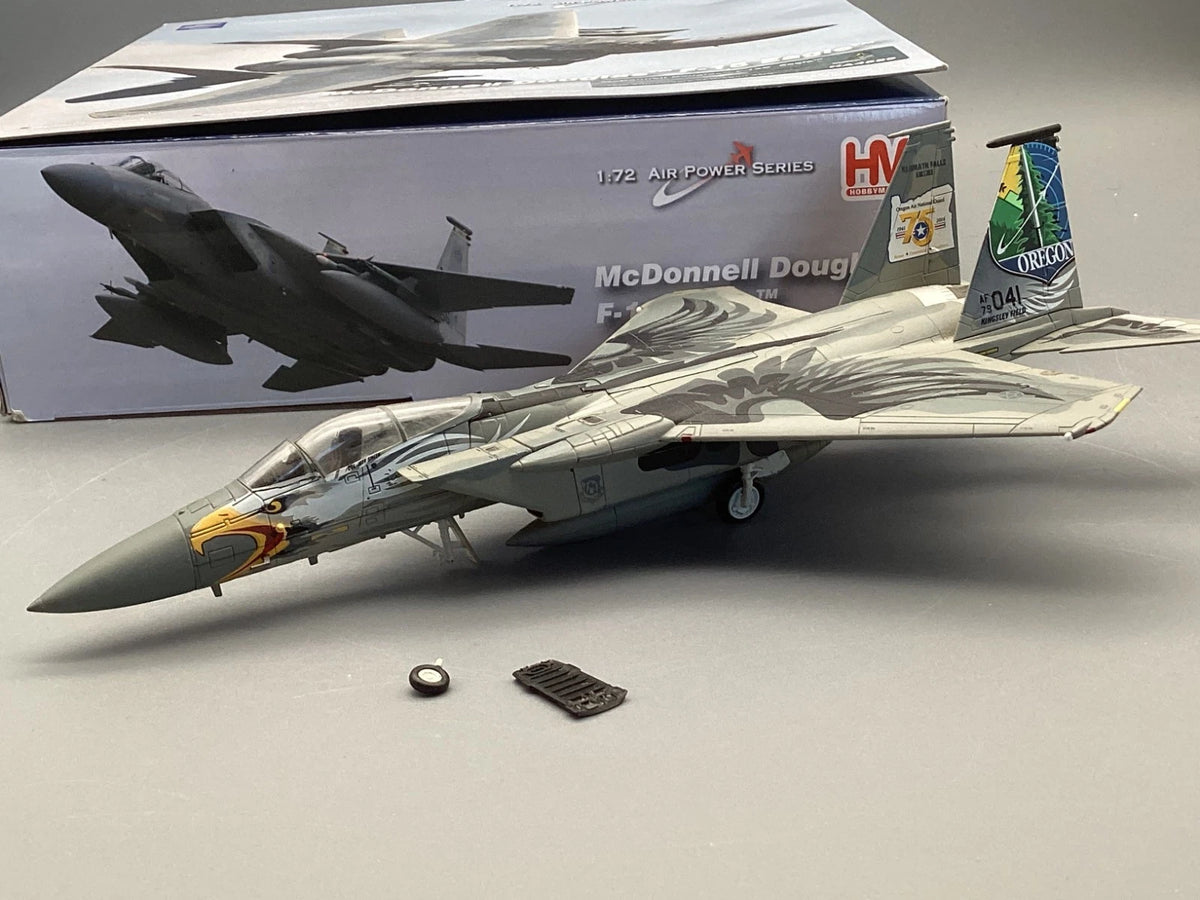 Flugzeug Modell 1:72 HM Hobbymaster Mc Donnell Douglas F-15 Eagle in OVP