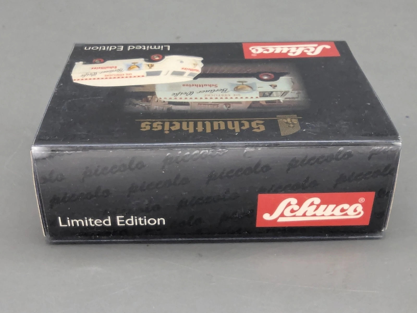 Modellautos 1:90 Schuco Volkswagen VW T1 Kasten Schultheiss 2005 mit OVP